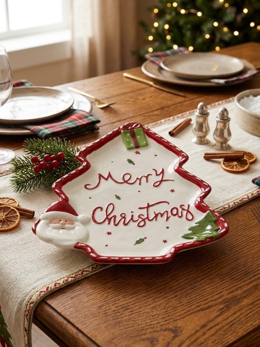Merry Christmas Serving Platter