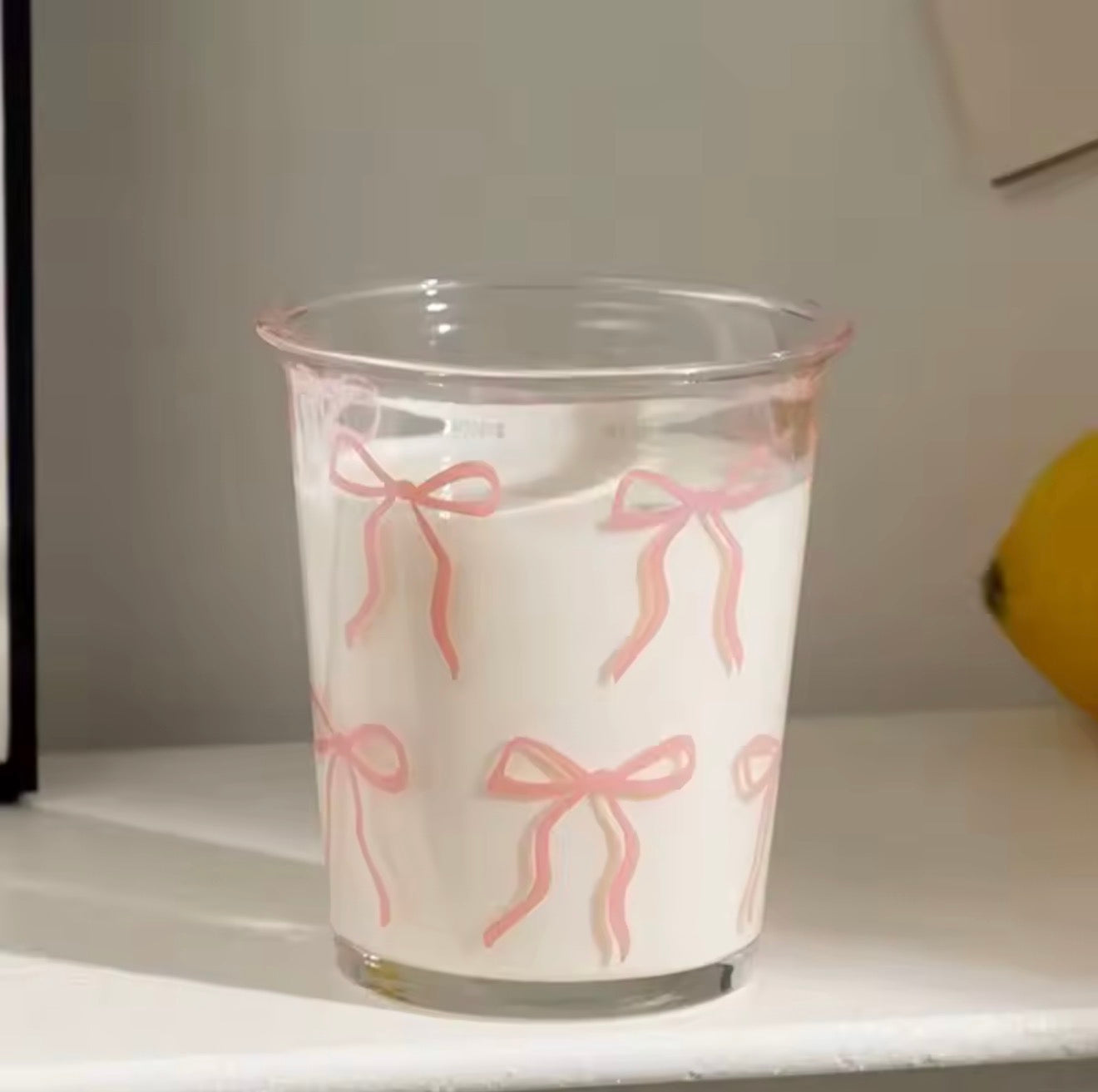 Cute Pink Bows Cup