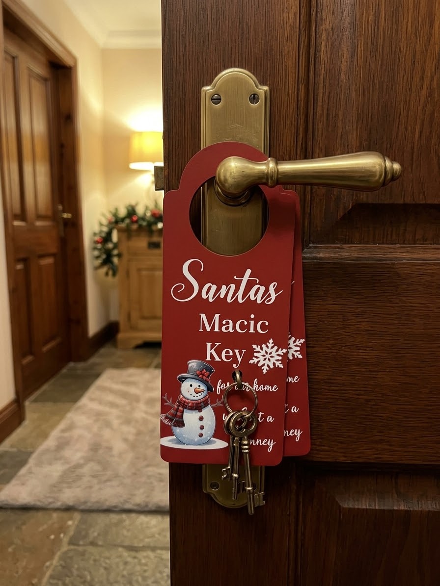 Christmas Door Handle
