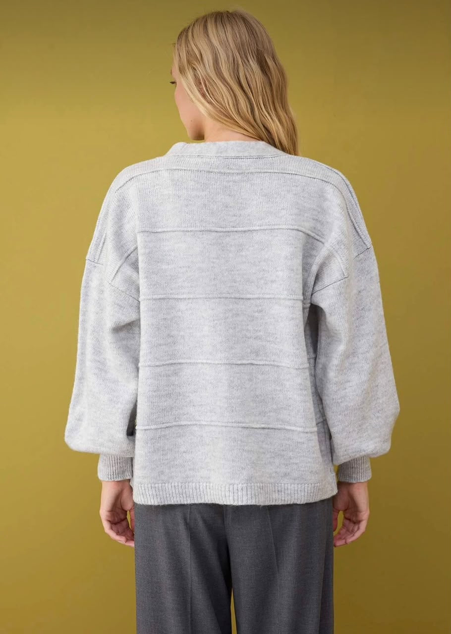 Oversized Knit Cardigan