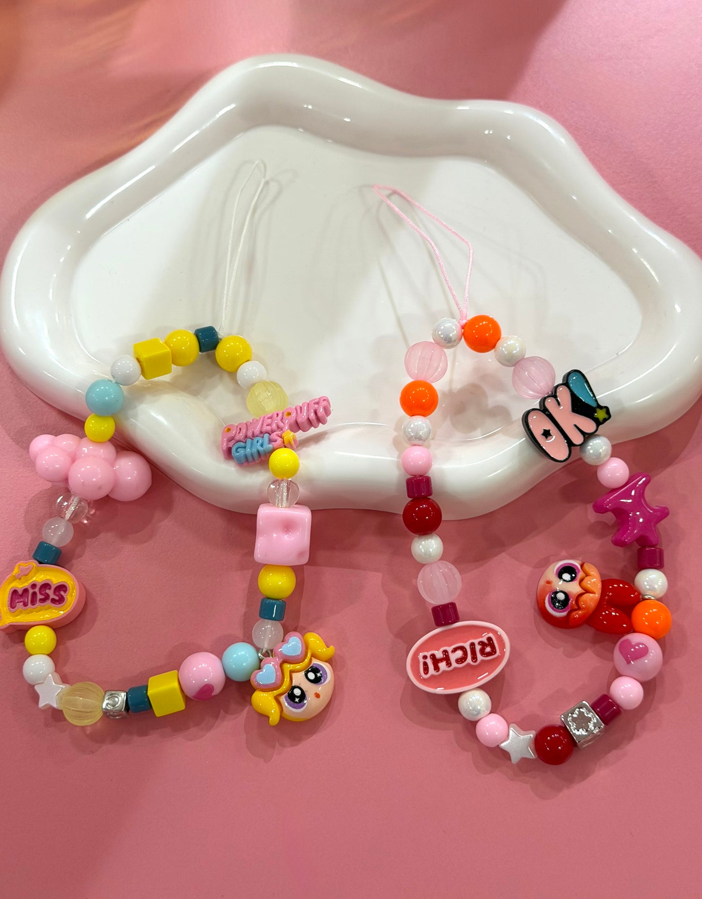 PowerPuff Phone Strap