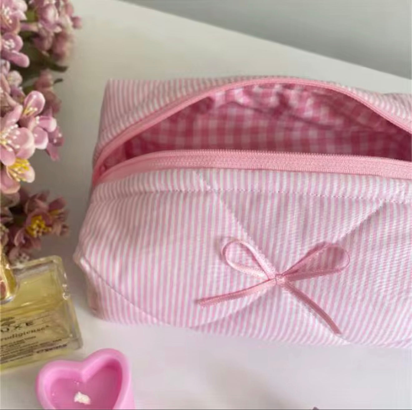 Teddy & Ribbons Pouch