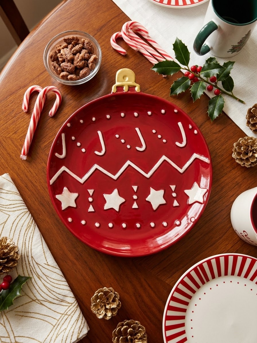Christmas Ornament Plate