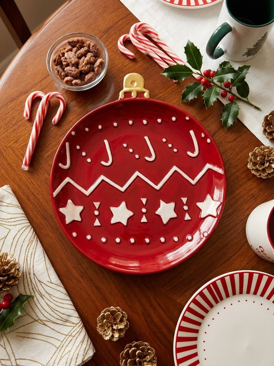 Christmas Ornament Plate
