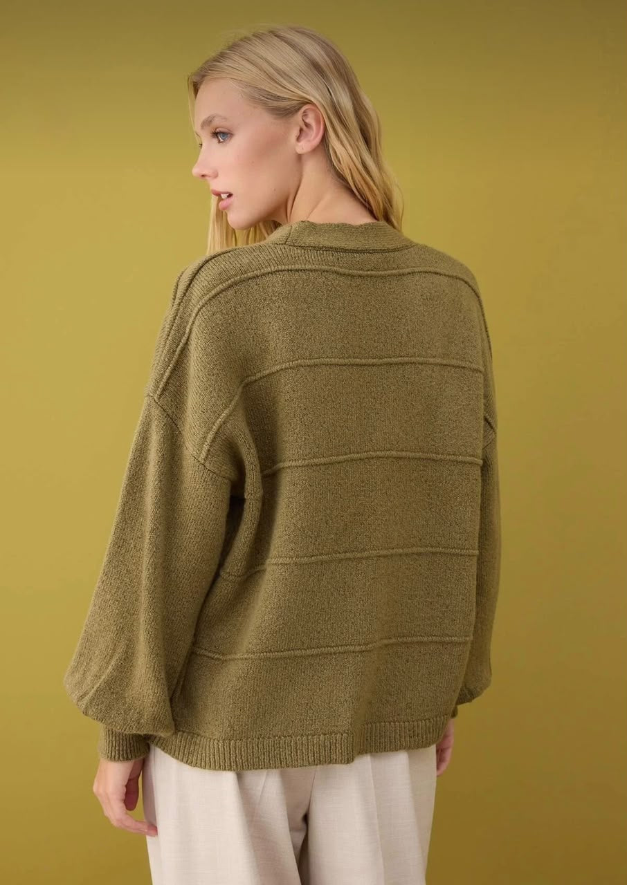 Oversized Knit Cardigan