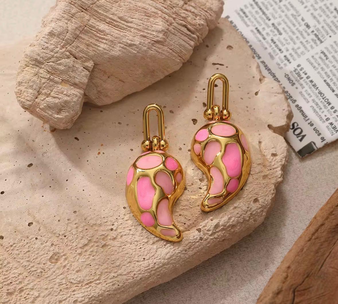 Pebble Drop Earrings