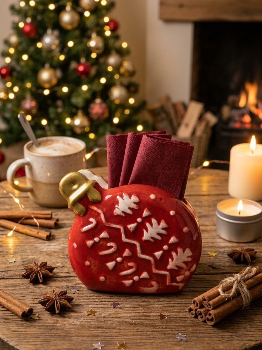 Christmas Bauble Tissue Holder