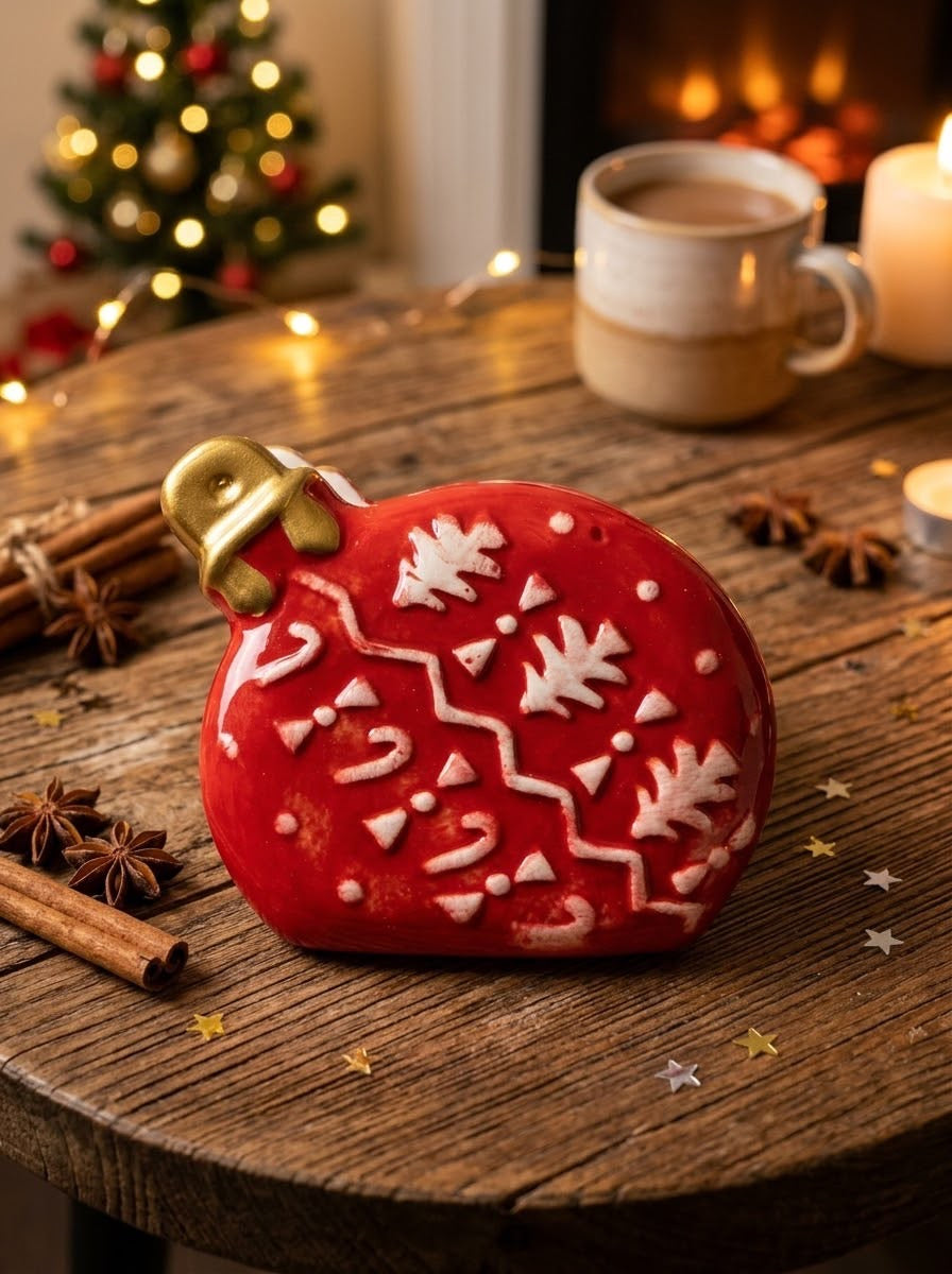 Christmas Bauble Tissue Holder