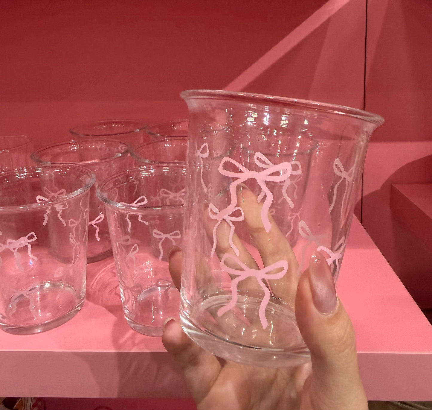 Cute Pink Bows Cup