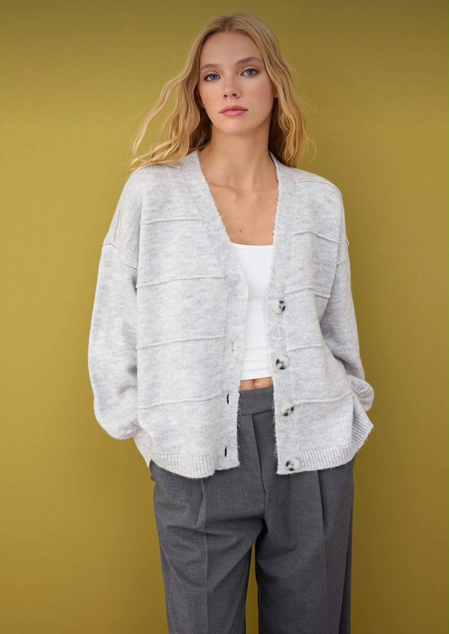 Oversized Knit Cardigan