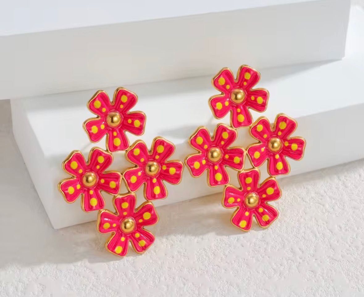 Flowery Earrings