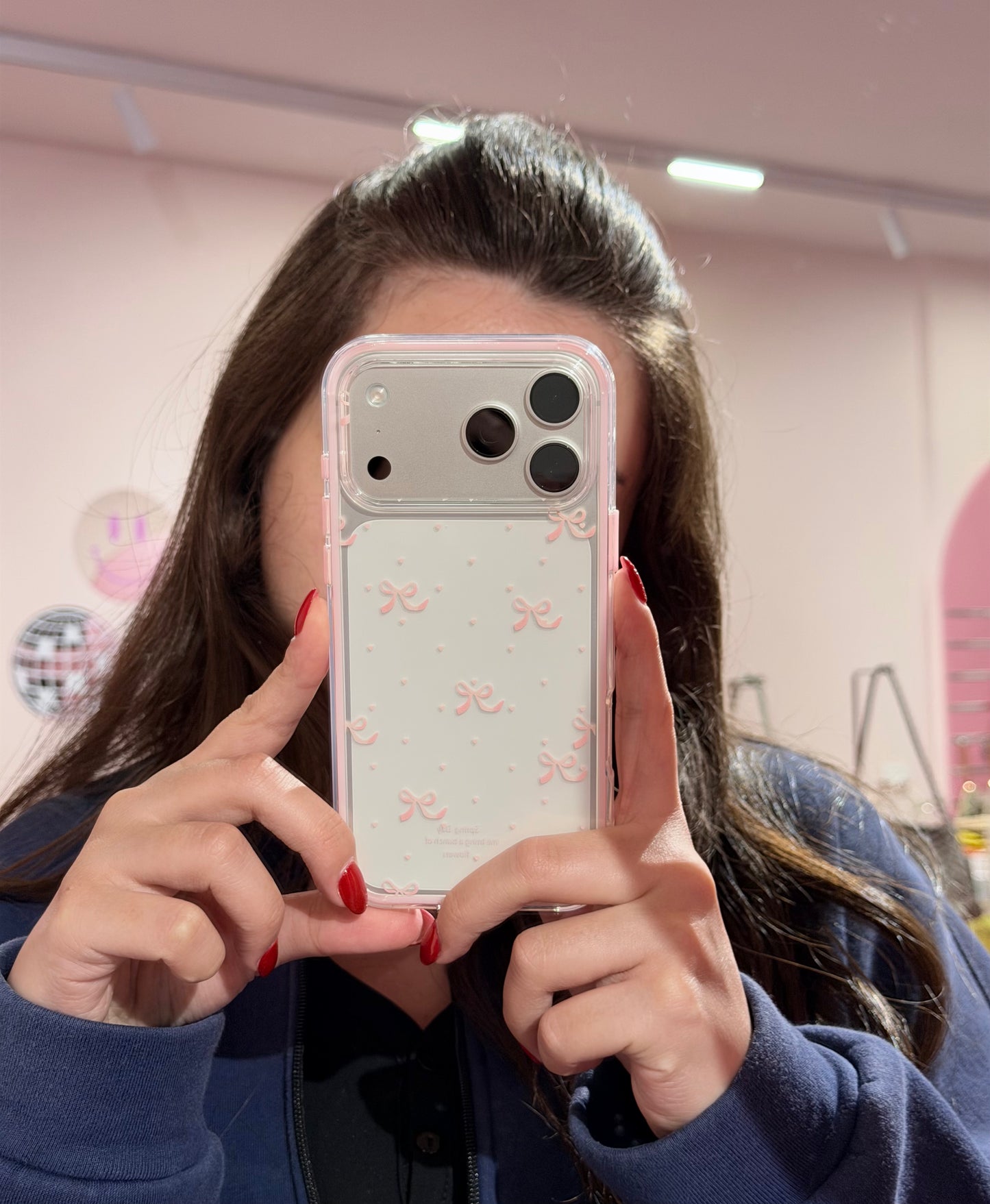 Bows Pink iPhone Case