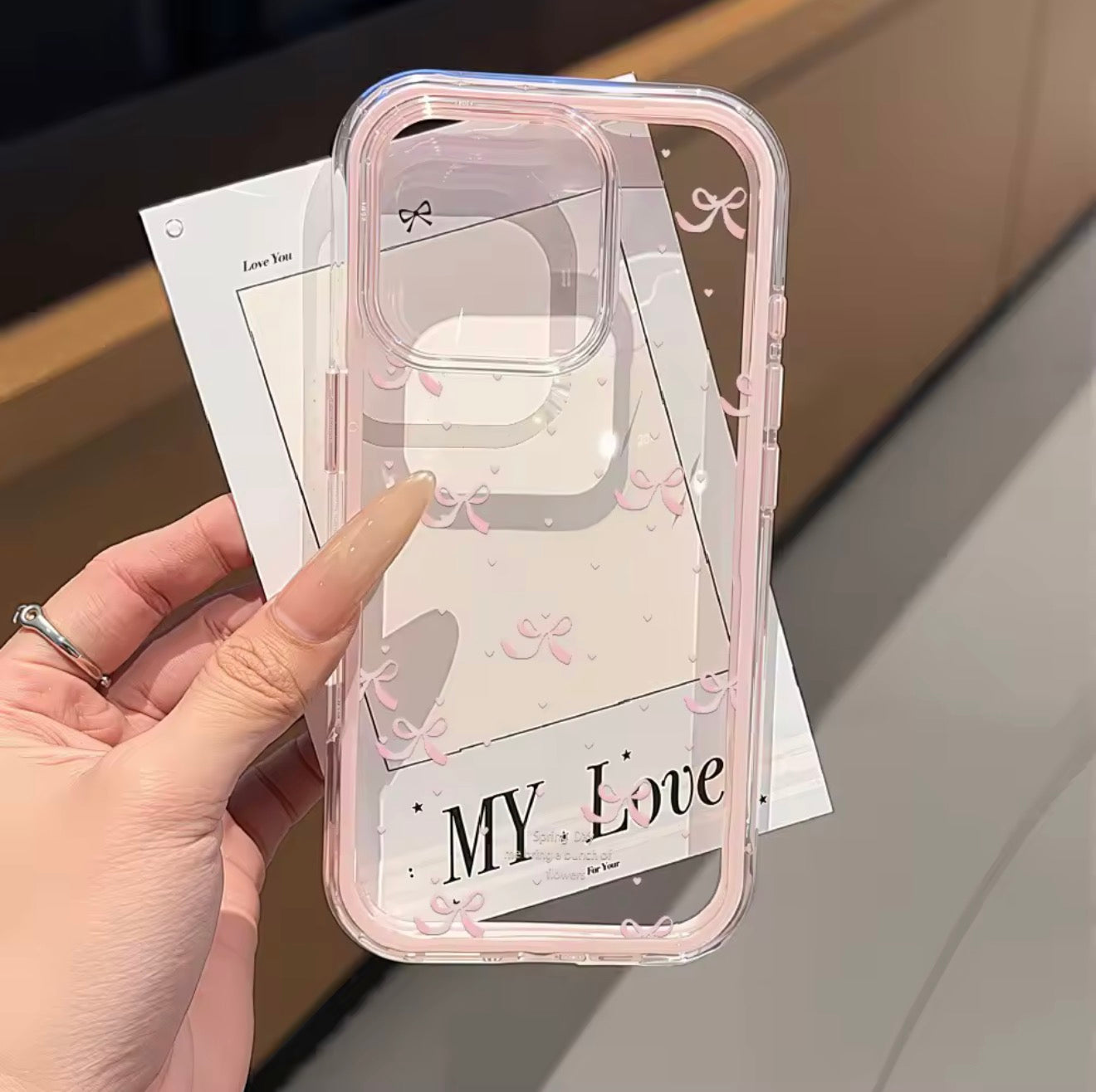 Bows Pink iPhone Case