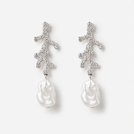 Dangle Pearl Earrings